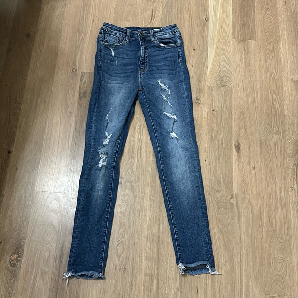 Women’s Bridge By Gly Size 26 curvy ultra high rise ankle skinny